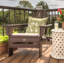 Chaise Adirondack pliante en plastique avec repose-pieds POLYWOOD Cape Cod Trex-16839304