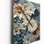 Horloge murale moderne Sannah - Zinnias-1425405785