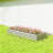Flower Box,Plant Box,Garden Bed,Metal Raised Planter Box