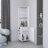Corner Bar Cabinet With Glass Holder And Wine Rack-386258794