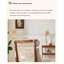 Chaise de loisirs simple en bois massif de style nordique
