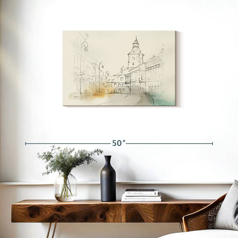 City Sketches II, H 20 po x l 30 po