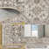 Medallion Non Slip Washable Rug(Brown)