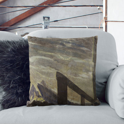 Sun Passing Cancer Square Throw Cushion