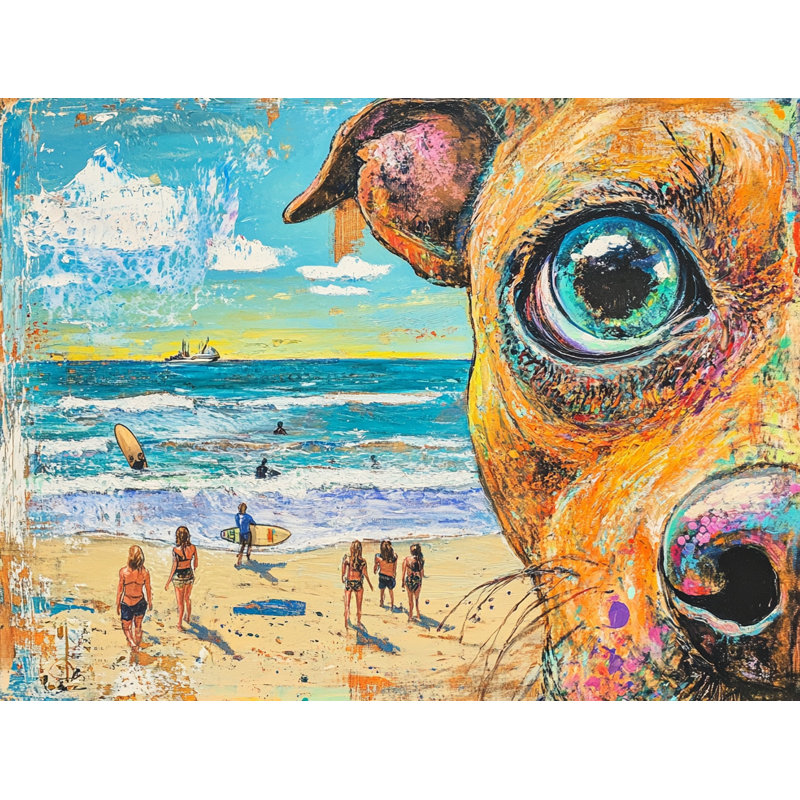 Art mural sur toile Golden Day, 30" H x 40" W