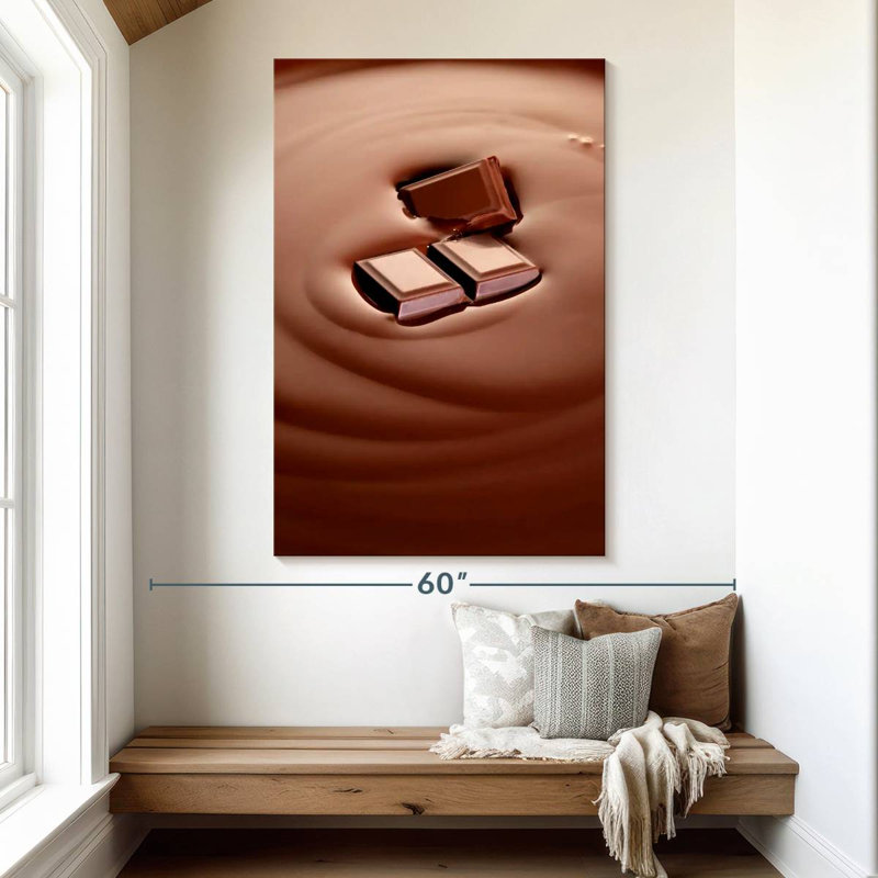 Yarlin Melting Chocolate, 51" H x 34" W