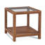 Pine Isle Glass End Table-983768084