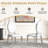 Modern Faux Marble Top Metal Base Dining Table Set-2031373096-2031373098-2029331906