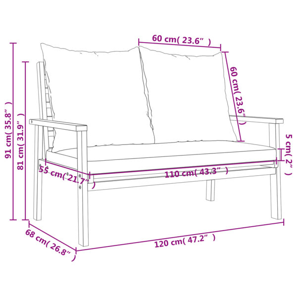 Dimensions du produit