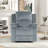 34.8" W Microfiber Recliner-1286150826