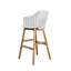 Choice Chair Indoor and Bar Four Legs Base with Upholstery Cover Set (Cane-line Ambience Seat-Back Cover)-92153558