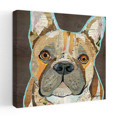 Bouledogue français, art contemporain pour chien