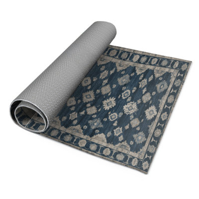 Tapis gris intérieur et extérieur surteint