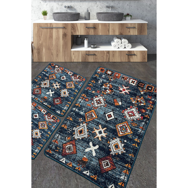 3-Piece Serene Bath Mat Set