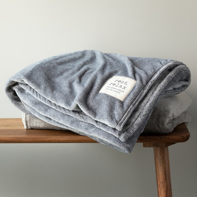 Knitted Throw Blanket