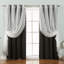 Tulle Polyester Room Darkening Curtain Panels-20297528-20452293