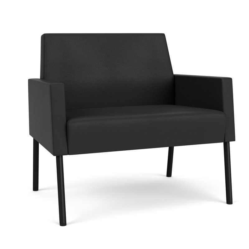 Fauteuil de réception Mystic, Noir, noir, noir, noir, Modena graphite