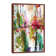 Point Of Attraction by Amira Rahim - Floater Frame Painting on Canvas