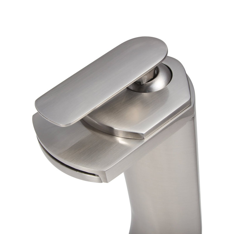 Single-handle Bathroom Faucet, Brushed Nickel