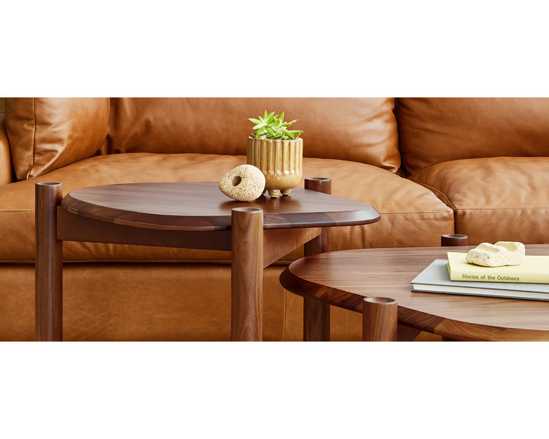 Monarch End Table, Natural Walnut