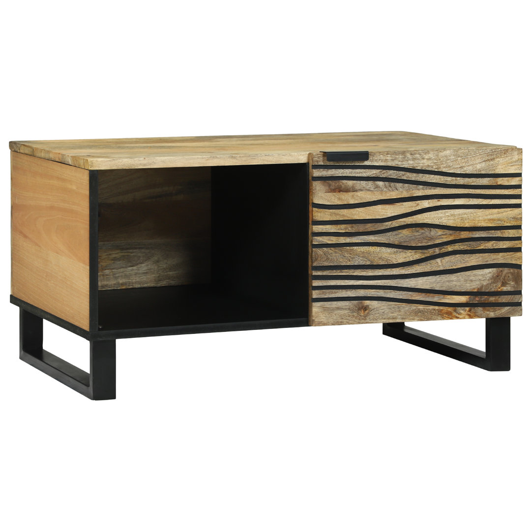 Solid Wood Coffee Table with Storage
