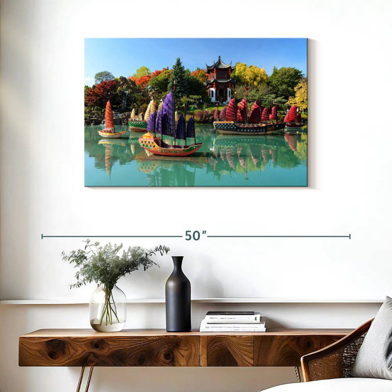 Mehar, bateaux de sampan de Montréal, H 24 po x l 36 po