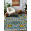Tapis floral en coton et polyester à imprimé numérique Florest Collection-424958590