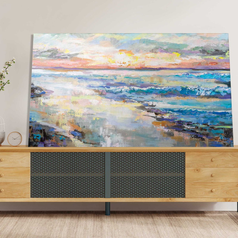 706-6213 " Sea Spray ", 30" W x 18" H, Wrapped Canvas