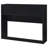 Chatmon 49-Inch Queen Bookcase Headboard Black-2022325796