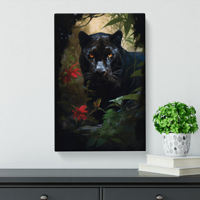 Panther Romanticism No.2 - Wrapped Canvas