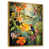 Toile avec cadre flottant or