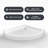 OVE Decors Breeze Premium 33 in. Round Shower Kit w/ Clear, Base, Wall in Chrome Finish