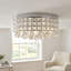 Theodora 15" W 4-Light Dimmable Drum Flush Mount-588385231