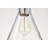 Anine Gianna - 1 Light Pendant  - Clear Glass-5835218-5835221