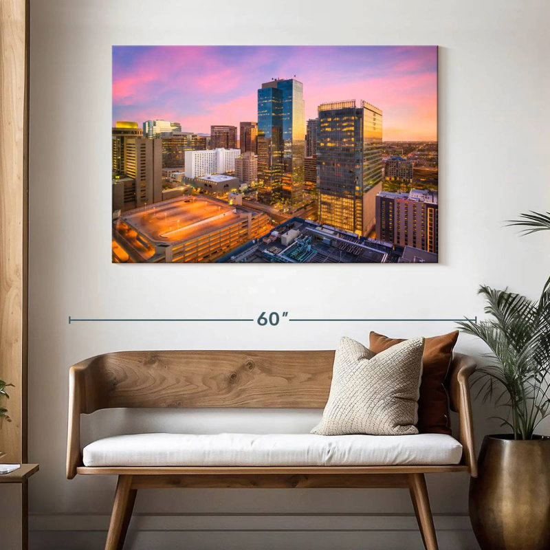 Ravi Phoenix Cityscape, H 32 po x l 48 po