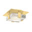 Bourne 1 - Light LED Flush Mount-776368368