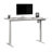 Sit/Stand Desk, White Finish-1256892847