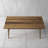 Fleener Teak Solid Wood Dining Table