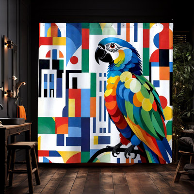 Micolo Parrot Shower Curtain