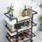 Zoela Metal Golden Bar Cart, 35''x32''x15''-1121674932