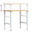 80cm W Solid Wood Top Height-Adjustable Workbench-114308577