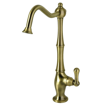 Robinet de filtration d'eau monotrou à fixation sur comptoir 1 trou Kingston Brass