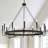 Allegra 46" W 12-Light Wagon Wheel Chandelier-961386900