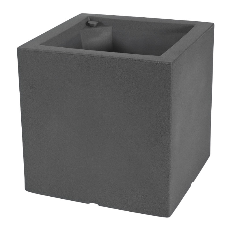 Habraham Pot Planter, Violet, 48cm H x 49cm W x 49cm D