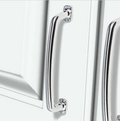 Belcastel I Bar Pull, Polished Chrome, 3 3/4"