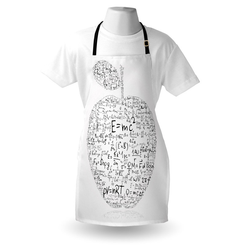 No Pattern Bib Apron