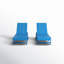 Ensemble de chaises longues inclinables en polyuréthane Joubert-87772259