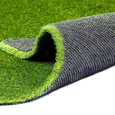 Fasward Outdoor Artificial Grass Turf Rug / Roll