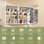Armoire à pharmacie encastrée ou à fixation en surface de 40 po x l 30 po avec miroir et 3 tablettes réglables pour l'intérieur