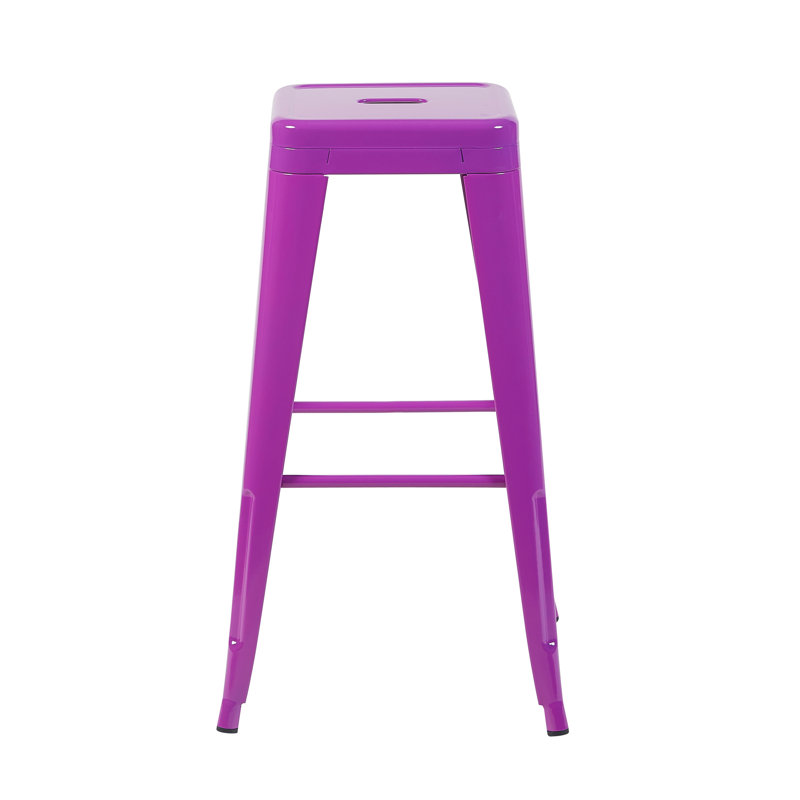 Tabouret de comptoir, Mauve, 2
